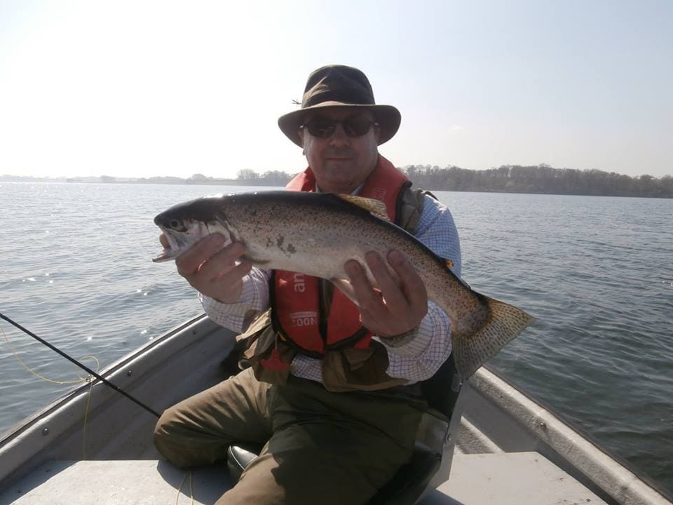 Rutland Colin with a fish April