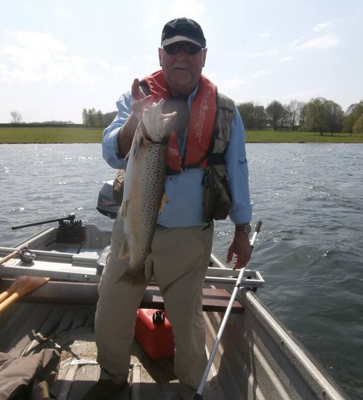 Rutland Gary with a big fish April